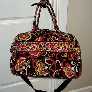 Vera Bradley Weekender bag. Colors still bright.